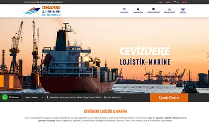 Preview of the Cevizdere website design